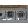 Image 2 : 1910 GERMAN 1000 MARK BANKNOTE, 1942 ZINC REICHSPFENNIG AND 3 STAMPS 90-10-6 HITLER