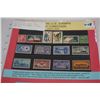 Image 2 : HISTORIC U.S. STAMPS MINT CONDITION AND BAHMAS 1 DOLLAR BANK NOTE