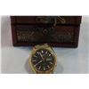 Image 2 : SEIKO VINTAGE WATCH AUTOMATIC IN SMALL WOOD BOX