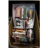 Image 1 : BOX OF DVDS AND CDS