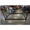 Image 2 : BLACK METAL DOUBLE SIZE BEDFRAME