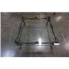 Image 2 : METAL BASE GLASS TOP COFFEE TABLE