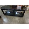 Image 2 : BLACK GLASS ENTERTAINMENT STAND