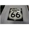 Image 1 : PORCELAIN ROUTE 66 18" BY 18" SIGN