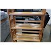 Image 2 : 5-TIER WOOD BOOK SHELF