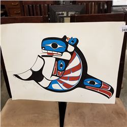 UNFRAMED B.HOUSTIE NATIVE PRINT