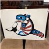 Image 1 : UNFRAMED B.HOUSTIE NATIVE PRINT