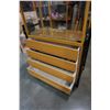 Image 2 : MAPLE IKEA SHELF UNIT W/ DISPLAY CASE