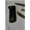 Image 2 : 2 VINTAGE KNIVES AND NATIVE LETTER OPENER