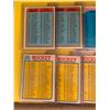 Image 2 : LOT OF VINTAGE UNMARKED OPEECHEE CHECKLIST CARDS FROM VARIOUS YEARS