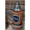 Image 2 : 2 BEER STEINS GERMAN AND SAM ADAMS