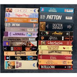 Collection of 23 VHS Movies
