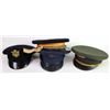 Image 1 : Collection of 4 military hats.