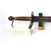 Image 2 : 19th C. Spanish cavalry saber brass guard with heart cutout, all shows good to very good including w