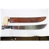 Image 1 : US Collins No 127 machete with scabbard which is in near mint condition.which is in near mint condit