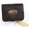 Image 1 : Original 1861 pattern US cartridge box 58 caliber with brass plate, all straps and buckles intact, 8