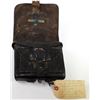 Image 2 : Original 1861 pattern US cartridge box 58 caliber with brass plate, all straps and buckles intact, 8