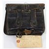 Image 3 : Original 1861 pattern US cartridge box 58 caliber with brass plate, all straps and buckles intact, 8