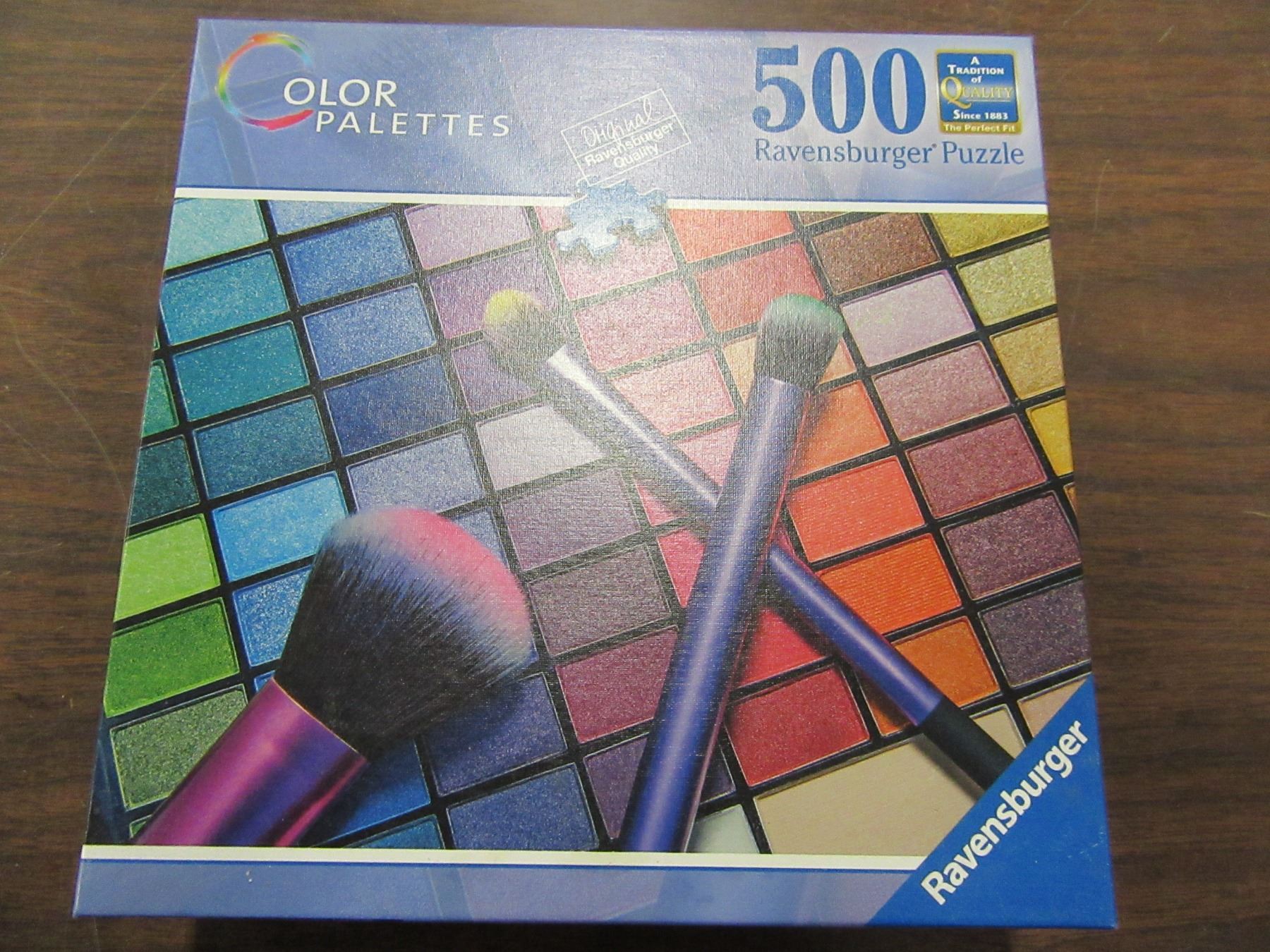 ESTATE - COLOR PALETTES 500 PIECE "MAKEUP" PUZZLE