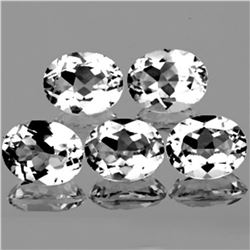 Natural White Topaz 10X8 MM