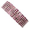 Image 1 : Natural Stunning Raspberry Rhodolite Garnet Bracelet