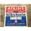 Image 2 : (5) ATKINS NO. 17 METAL MILLING SAW