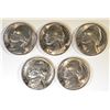 Image 1 : 5-BU 1941-S JEFFERSON NICKELS