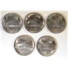 Image 2 : 5-BU 1941-S JEFFERSON NICKELS
