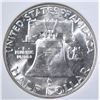 Image 3 : 1958 FRANKLIN HALF DOLLAR, OBCS GEM BU FBL