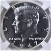 Image 2 : 1967 SMS KENNEDY HALF NGC MS-68