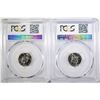 Image 2 : 1965 & 1966 SMS ROOSEVELT DIMES, PCGS SP-67