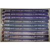 Image 1 : LOT OF PRESIDENTIAL $1 COIN PROOF SETS