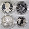 Image 2 : LOT OF 4 COMMEMORATIVE COINS