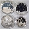 Image 3 : LOT OF 4 COMMEMORATIVE COINS