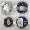 Image 2 : LOT OF 4 COMMEMORATIVE COINS