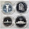 Image 3 : LOT OF 4 COMMEMORATIVE COINS