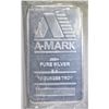Image 1 : TEN OUNCE .999 SILVER "A-MARK"