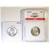 Image 1 : LOT OF 2 WASHINGTON QUARTERS: