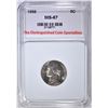 Image 1 : 1956 JEFFERSON NICKEL  TDCS  SUPERB GEM