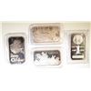 Image 1 : 4 1 OZ SILVER BARS