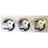 Image 1 : 3 2019 10 YUAN SILVER CHINA PANDAS