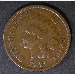 1871 INDIAN CENT  F/VF