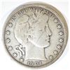 Image 1 : 1904-O BARBER HALF DOLLAR  SOLID VF+
