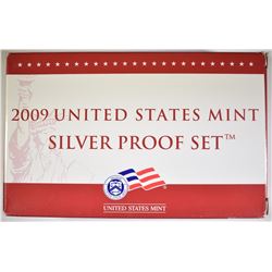 2009 SILVER PROOF SET IN ORIG PACKAGING