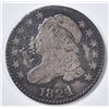 Image 1 : 1824/2 BUST DIME F/VF dark