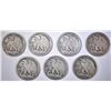 Image 2 : 7-CIRC 1917 WALKING LIBERTY HALF DOLLARS