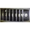 Image 1 : 2-EACH 1971-S-74-S 40% SILVER PROOF IKE DOLLARS