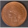 Image 1 : 1883 INDIAN CENT  GEM BU RED