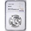 Image 1 : 1953-S FRANKLIN HALF DOLLAR  NGC MS-65