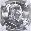 Image 2 : 1953-S FRANKLIN HALF DOLLAR  NGC MS-65